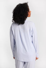 Linen-Blend Oversized Button-Up Shirt thumbnail 11