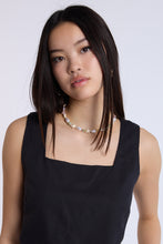 Linen-Blend Sleeveless Top thumbnail 7