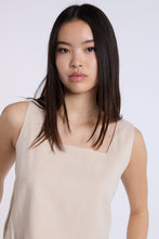 Linen-Blend Sleeveless Top thumbnail 11