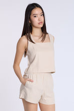Linen-Blend Sleeveless Top thumbnail 10