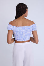 Off-Shoulder Smocked Top thumbnail 15