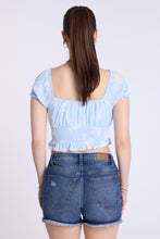 Off-Shoulder Smocked Top thumbnail 19