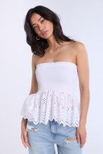 Eyelet Smocked Top thumbnail 1
