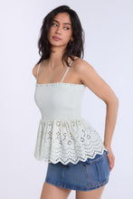 Eyelet Smocked Top thumbnail 8