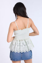 Eyelet Smocked Top thumbnail 12