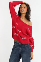 Graphic Off-Shoulder Sweater thumbnail 15