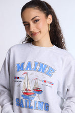 Oversized Crew Neck Sweatshirt thumbnail 7