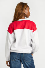 Graphic Relaxed V-Neck Sweatshirt thumbnail 4