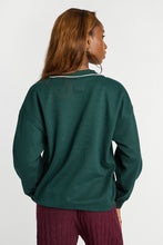 Graphic Relaxed V-Neck Sweatshirt thumbnail 12