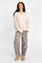 Everyday Waffle Knit Long Sleeve Notch Neck Top thumbnail 8