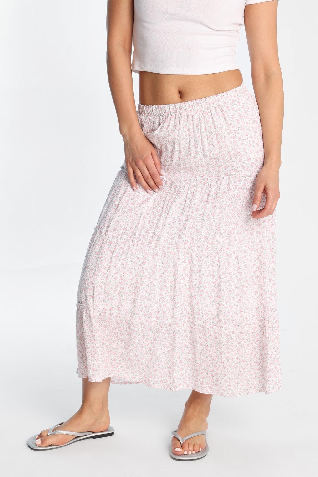 Tiered Maxi Skirt – Bluenotes