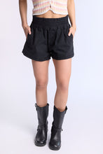 Mid Rise Twill Paperbag Shorts thumbnail 2