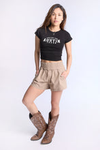 Mid Rise Twill Paperbag Shorts thumbnail 9