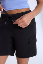 Mid Rise Cargo Bermuda Twill Shorts thumbnail 3