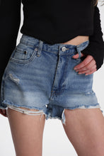 High Rise Mom Denim Shorts thumbnail 1