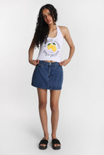 High Rise Denim Mini Skirt thumbnail 8