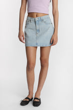 High Rise Denim Mini Skirt thumbnail 9