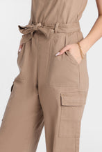 Twill Belted Jumpsuit thumbnail 16