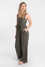 Twill Belted Jumpsuit thumbnail 17