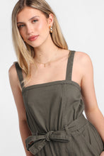 Twill Belted Jumpsuit thumbnail 19