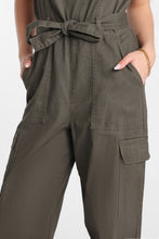 Twill Belted Jumpsuit thumbnail 20