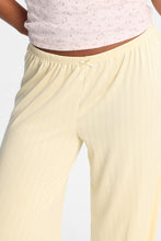 Pointelle Knit Wide Leg Pajama Pants thumbnail 18