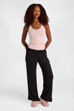 Super Soft Tie-Sides Wide Leg Pajama Pants thumbnail 5