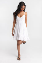 Crochet-Style Bodice Mini Dress thumbnail 4