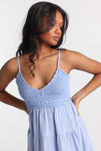 Crochet-Style Bodice Mini Dress thumbnail 11