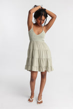 Crochet-Style Bodice Mini Dress thumbnail 16
