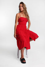 Smocked Waist Cross-Back Maxi Dress thumbnail 16
