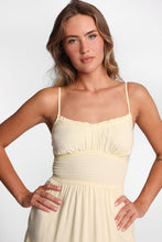 Smocked Waist Cross-Back Maxi Dress thumbnail 4