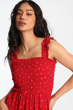 Flutter Strap Tiered Smocked Mini Dress thumbnail 15