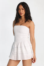 Strapless Smocked Mini Dress thumbnail 7