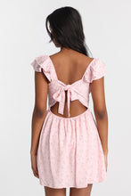 Tie-Back Flutter Sleeve Mini Dress thumbnail 18