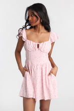 Tie-Back Flutter Sleeve Mini Dress thumbnail 17
