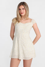 Button-Front Mini Dress thumbnail 1