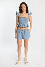 Chambray Drawstrings Shorts thumbnail 8
