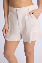 Linen-Blend Cargo Shorts thumbnail 11