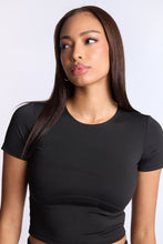 Super Smooth Short Sleeve Skimmer Top thumbnail 2