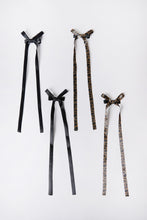 Mini Long Hair Satin Bow Clips 2-Pack thumbnail 5