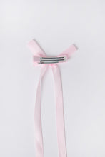 Mini Long Hair Satin Bow Clips 2-Pack thumbnail 3