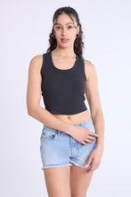 High Rise Vintage Denim Shorty thumbnail 1