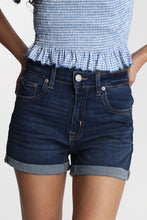High Rise Midi Denim Shorts thumbnail 2
