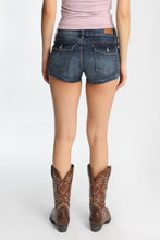 Low Rise Mini Denim Shorts thumbnail 3
