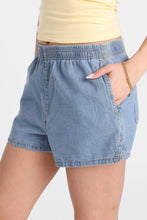 Low Rise Denim Pull-On Shorts thumbnail 3