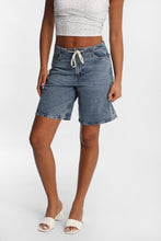 Mid Rise Drawstring Jorts thumbnail 1