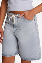 Mid Rise Shoelace Belt Jorts thumbnail 2