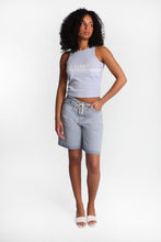 Mid Rise Shoelace Belt Jorts thumbnail 4