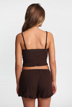 Super Soft Ribbed Knit Pajama Tank Top & Shorts 2-Piece Set thumbnail 13